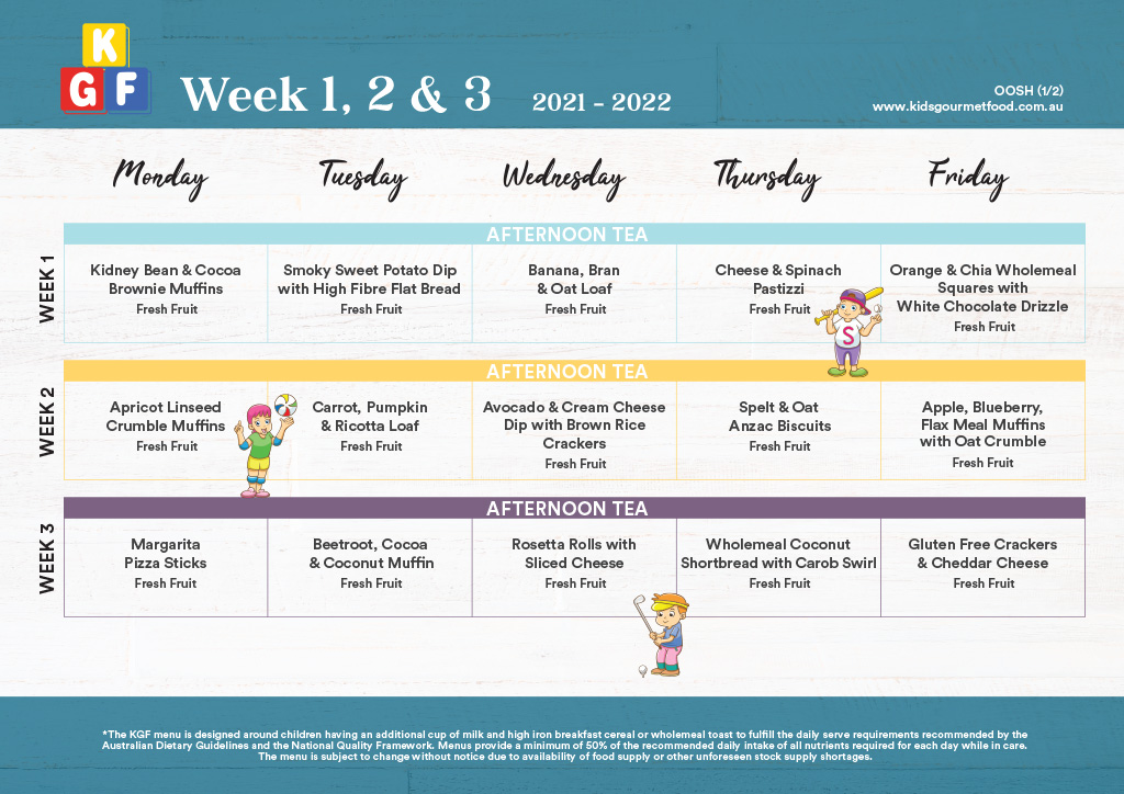 Sample Menus Kids Gourmet Food sample-menus-kids-gourmet-food