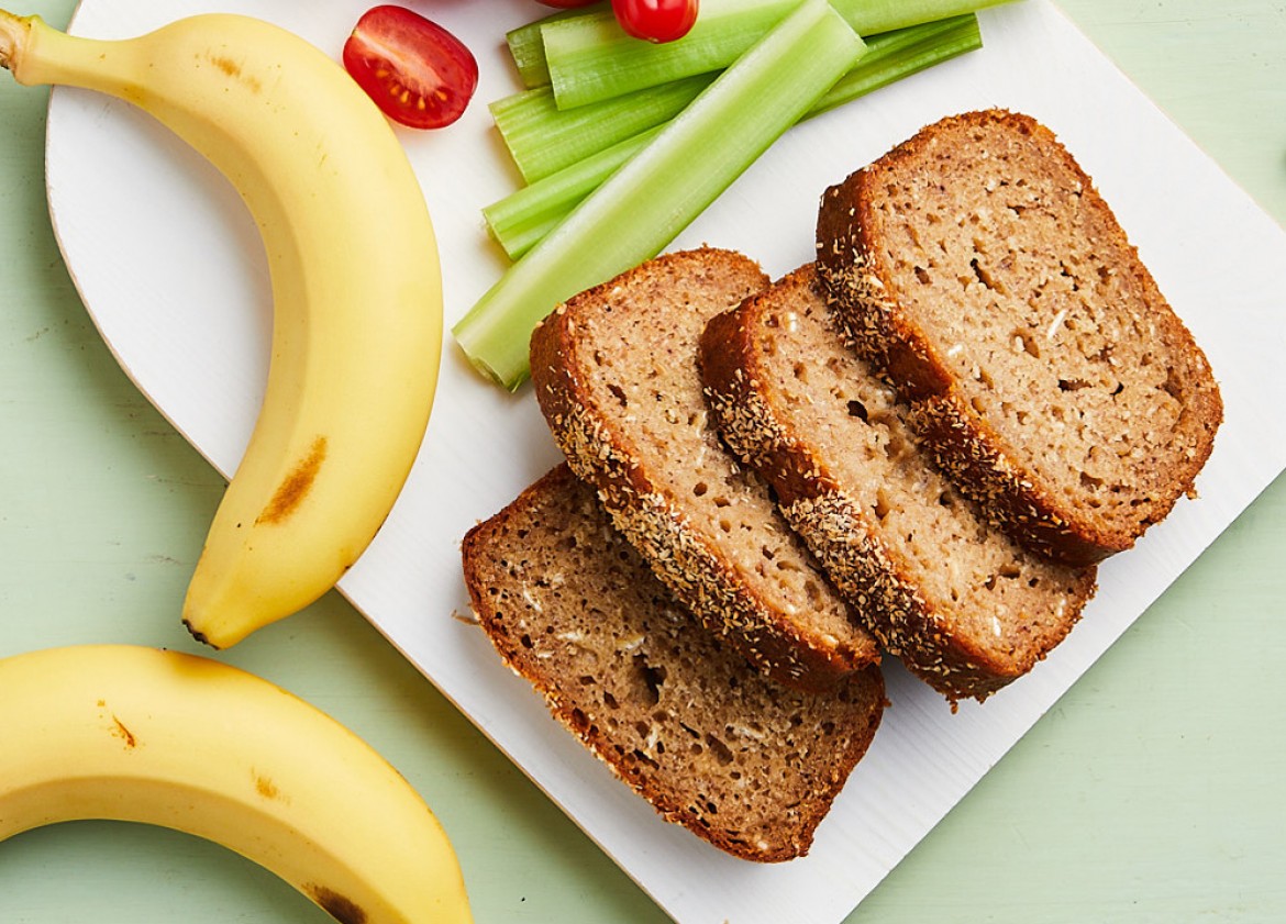 BANANA, BRAN & OAT LOAF
